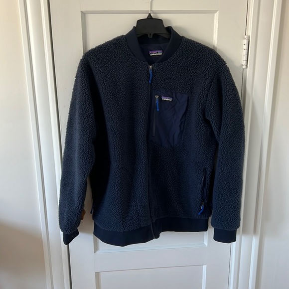 Patagonia Jackets & Coats Mens Patagonia Blue Full Zip Fleece